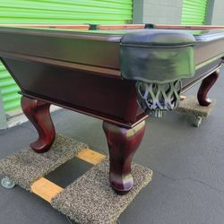 Pool Table 7ft ( Free Delivery & Set Up & New Color Felt Of Your Choice