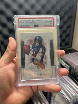 Walter Payton 2019 National Treasures /99 PSA GEM 10