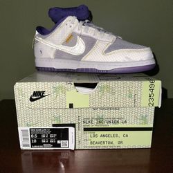 Nike Dunk Union Court Purple  Size 8.5