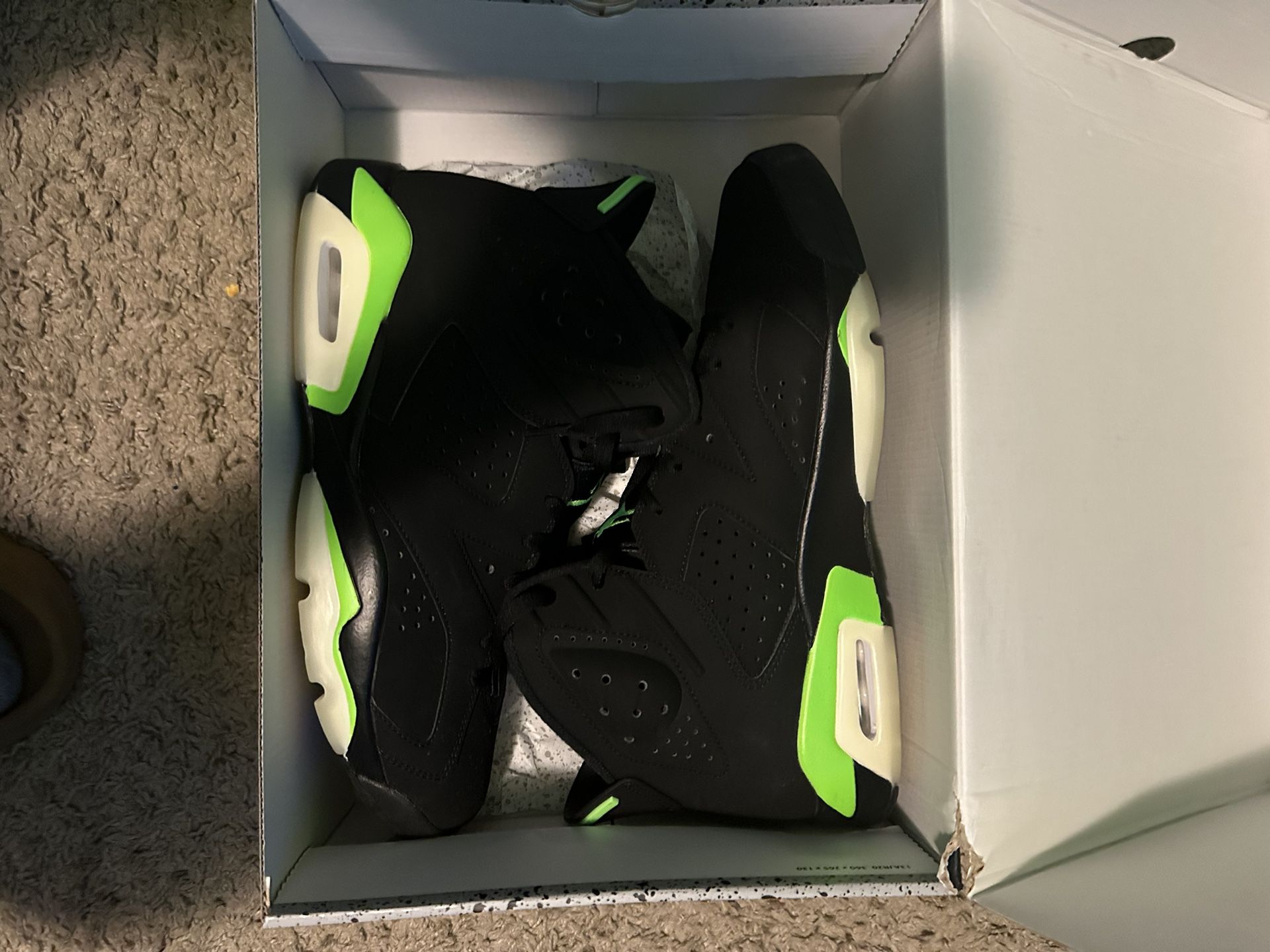 Electric Green 6s