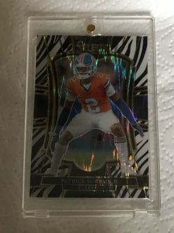 2025 Select Patrick Surtain II Premier Level Level Zebra Shock Prizm