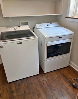 Maytag washer and dryer
