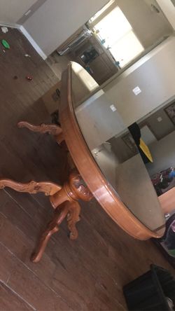 Beautiful antique table. Imported