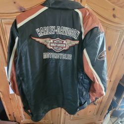 3XL Harley Davidson Leather Jacket
