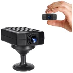 Mini Security Camera 1080P,64GB Nanny Video Recorder Dome Camera with Motion Detection, 3H Battery for Pet/Nanny Surveillance(Not WiFi)