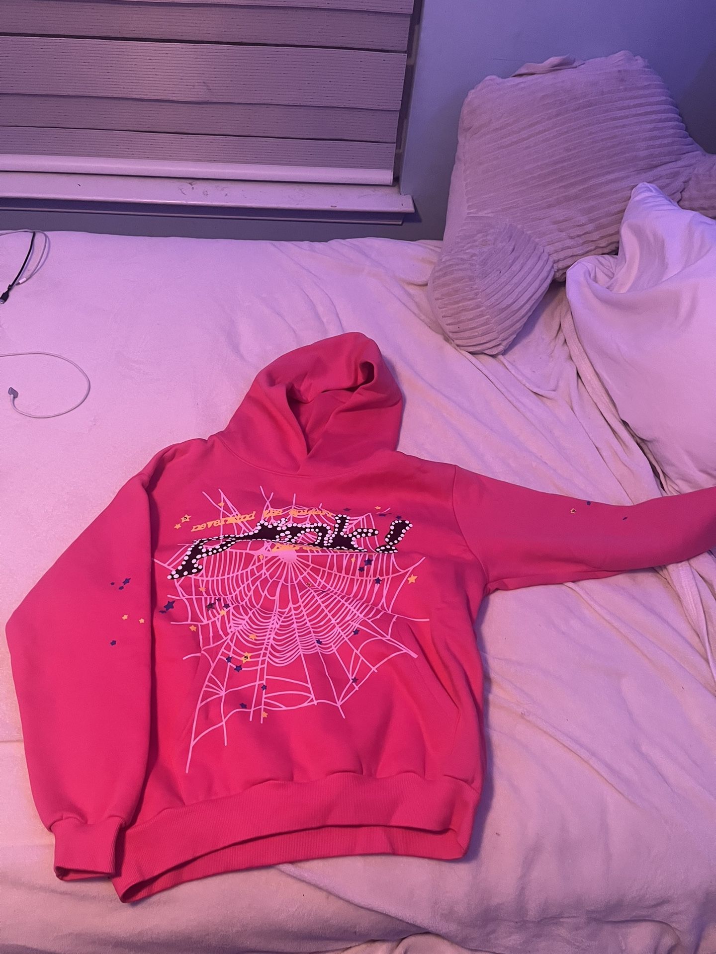 Authentic Spider Pink Hoodie