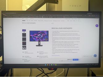 ROG OLED Gaming monitor