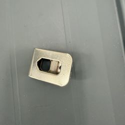 Metal Mirror Mounting Clip with Hardware