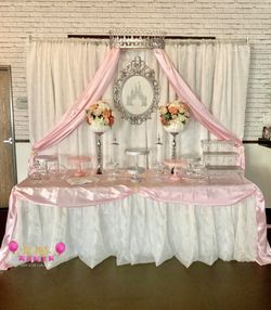 Sweet 16 Quinceañera Birthday Party Decorations Backdrop Balloons