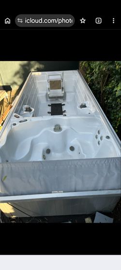 20 foot endless pool dual swim spa