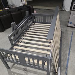 Storkcraft Caribou Bunk Bed (Gray) – MUST GO