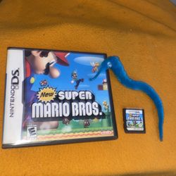 New Super Mario Bros. (Nintendo DS, 2006) Game and Case, No Manual