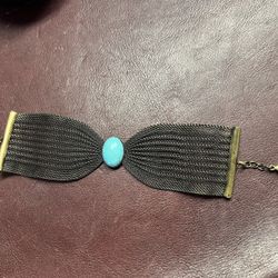 VINTAGE MESH TURQUOISE BRACELET