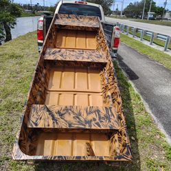 10ft Camo Jon Boat with Title
