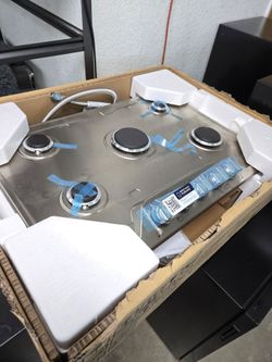 Stainless Steel 5-Burner Gas Cooktop