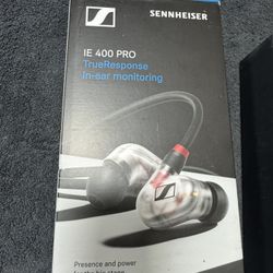 Sennheiser IE 400PRO Dynamic In-Ear Monitoring Headphones with Studio Sound