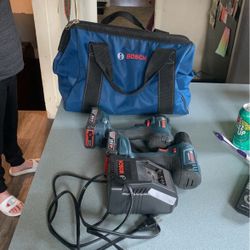 Bosch Drill And Impact Set