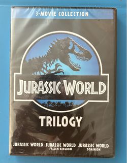 BRAND NEW SEALED Jurassic World Trilogy DVD Chris Pratt