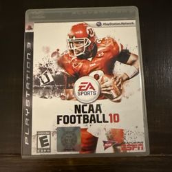 NCAA Football 10 PS3 Game