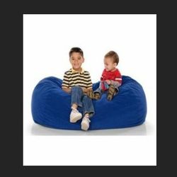 Extra Large Blue Bean Bag