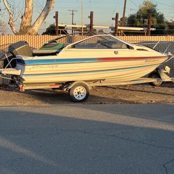 1988 Bayliner Cuddy Cabin 150 Force Outboard W Title 