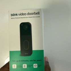 Blink Video Doorbell With Sync Module Pick Up Tomorrow 1/17 @11am