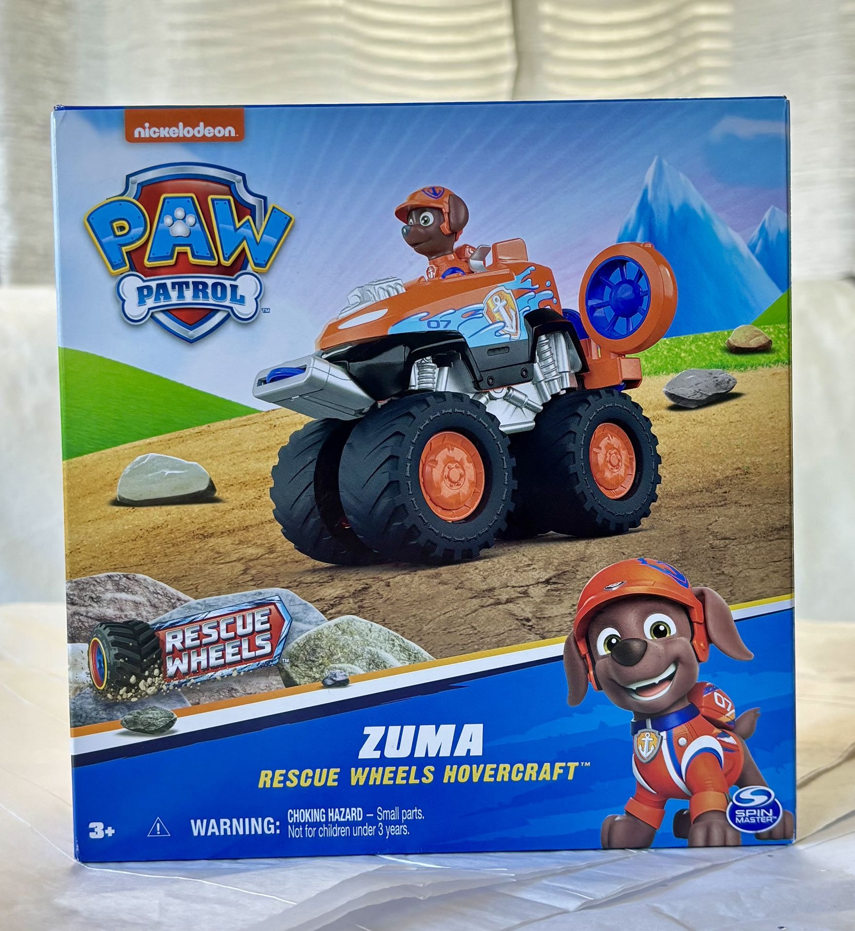 Zuma’s Rescue Wheels Hovercraft