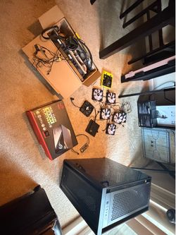 Pc case- cpu cooler- rog Thor psu- rgb fan