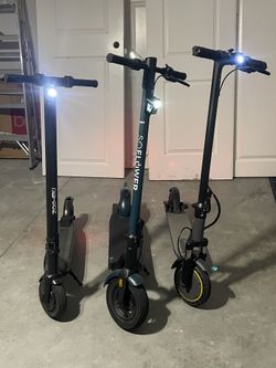 Electric Scooters (3)   $475 All 