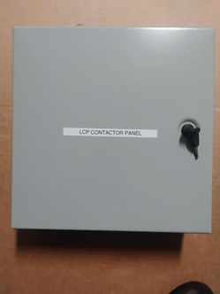 Contactor panel