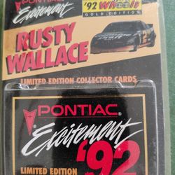 Limited Edition Rusty Wallace Collector Cards 
