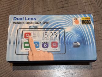 Dual Lens Vehicle BlackBox DVR Full HD 1080