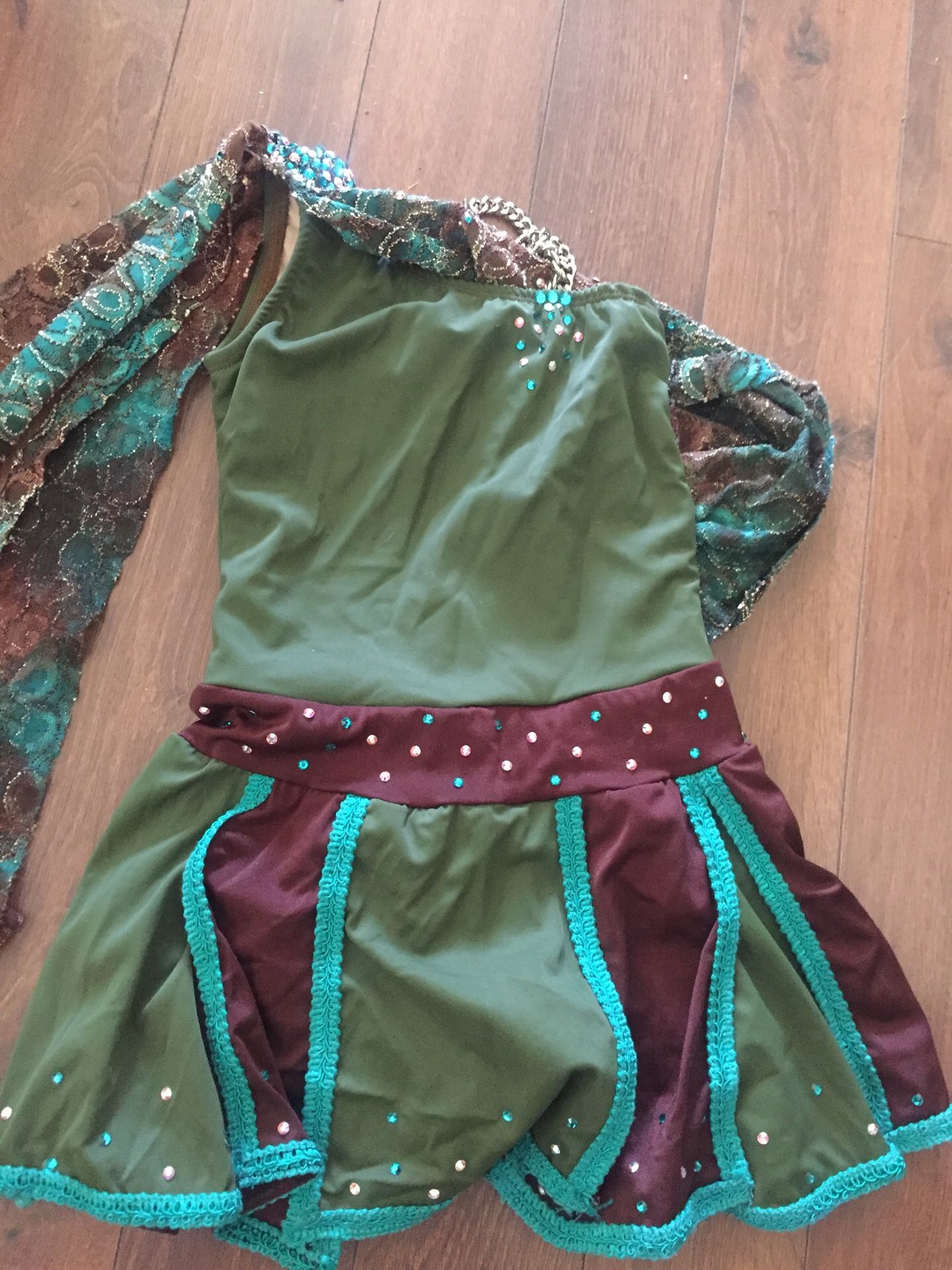 Renaissance dance costume custom made - girls 6-7