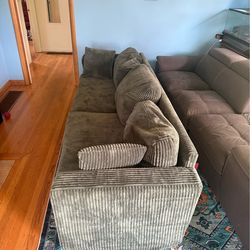 8ft Green Couch