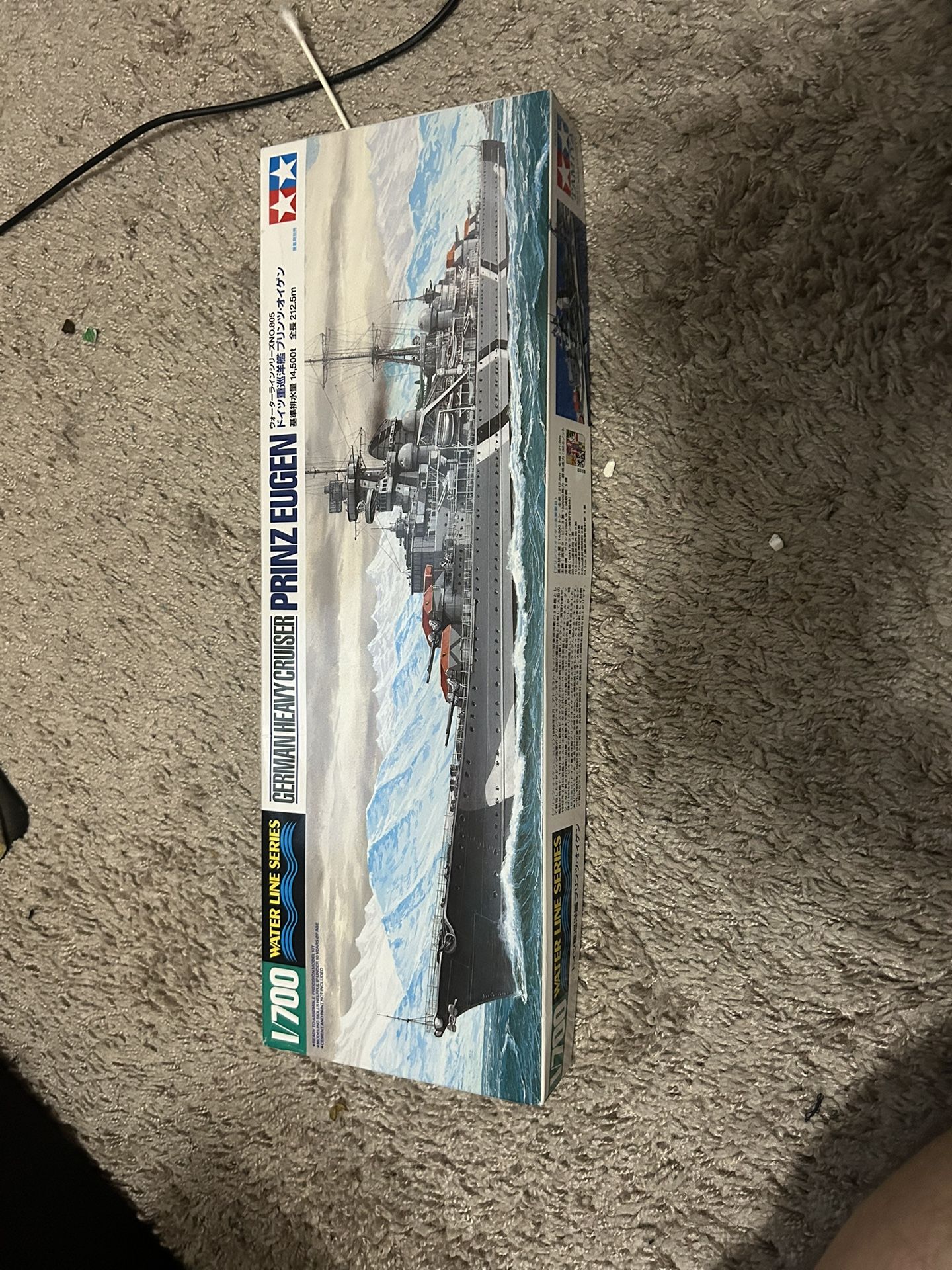 Tamiya 1/700 German Heavy Cruiser Prinz Eugen – Model Ship Kit (NEW) Price: $25 OBO