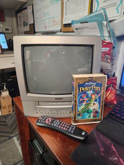 13" TV VCR  Combo