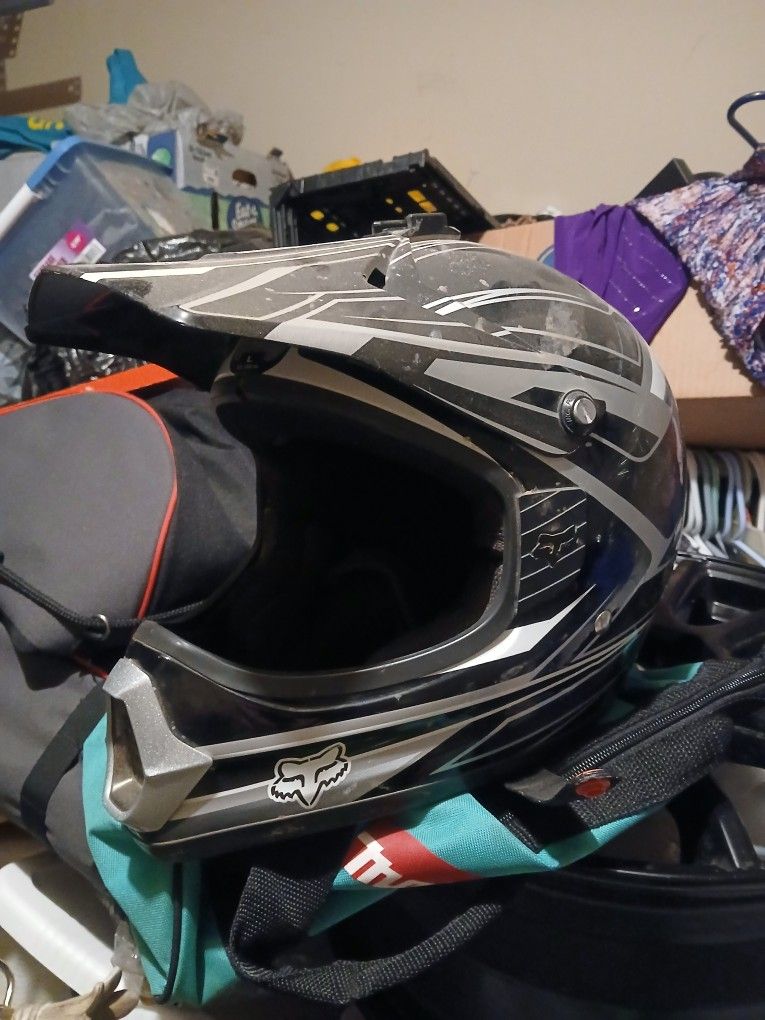 Fox racing large motorcycle helmet