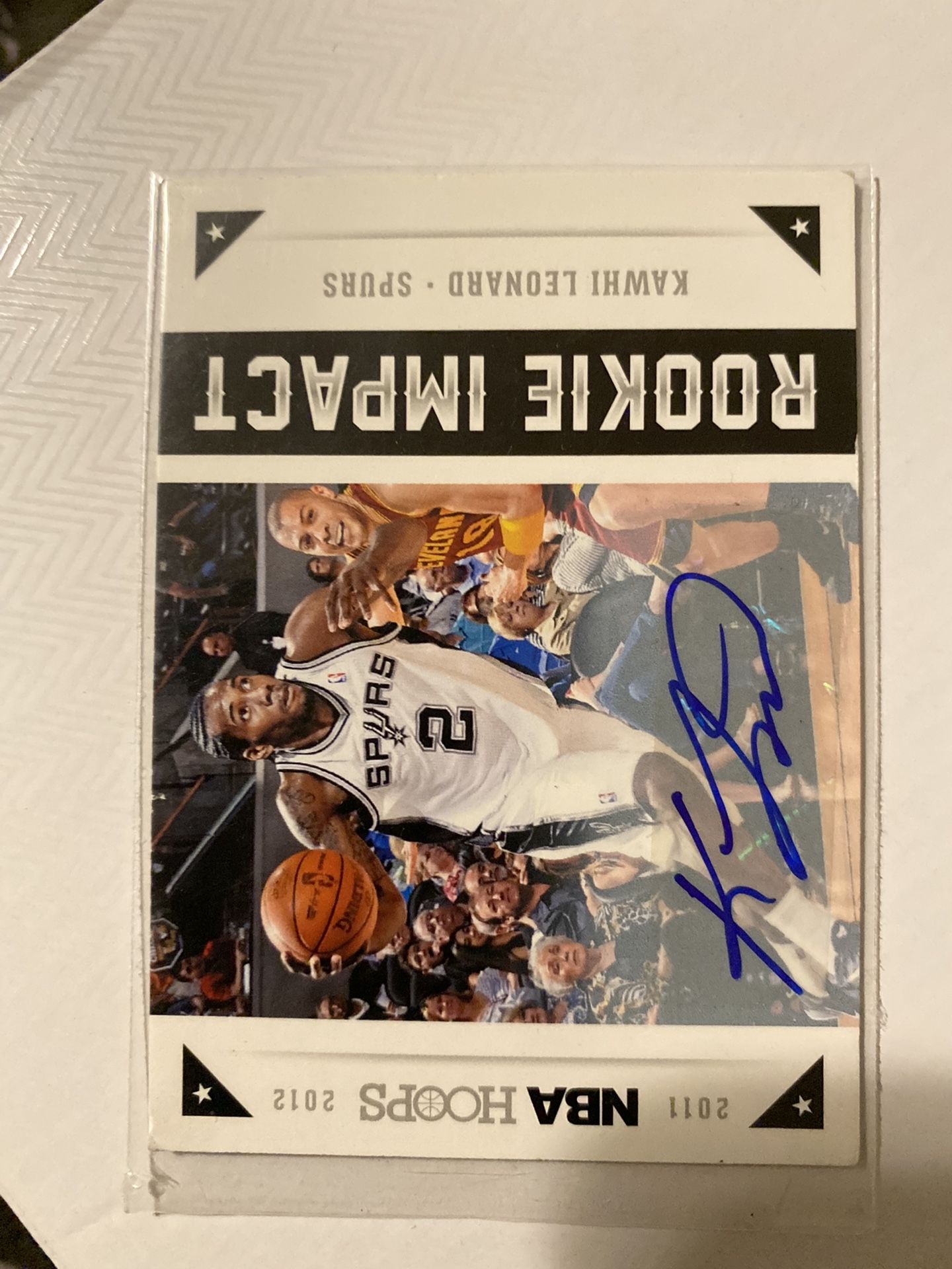 Kawhi Leonard 2011 Rookie Impact Autograph