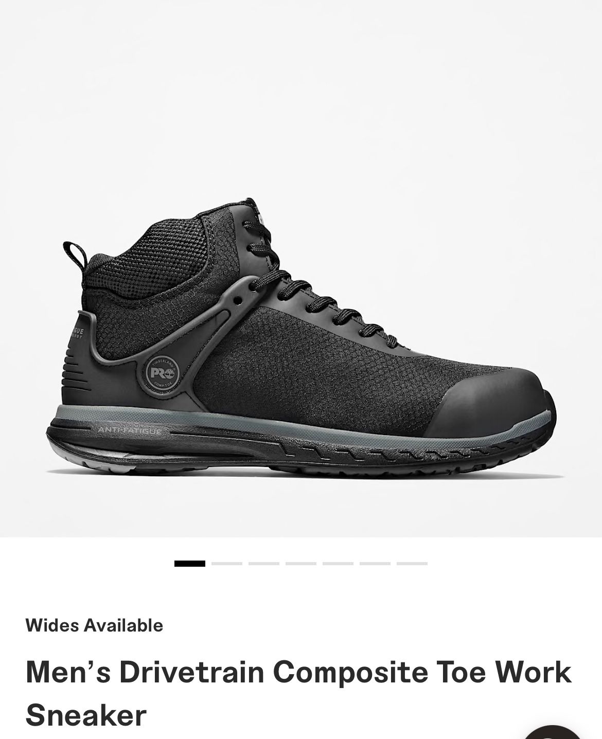 Timberland work boot drive train size 11