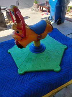 Fisher Price Bounce and Spin Pony