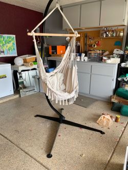 Hammock chair C stand for egg chair or swing (swing included)