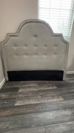 Light Gray Headboard