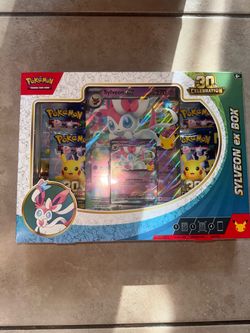 Pokemon 30th celebration ( Sylveon ex box)