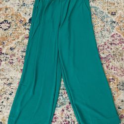 Jade Wide Leg Airflow Pants Size Large