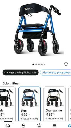Brand New Rollator Walker retails for $200
