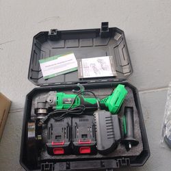 New cordless grinder