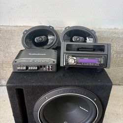 Rockford fosgate full setup