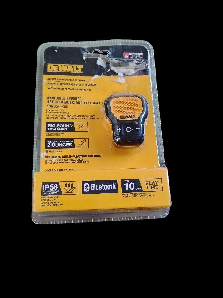 DeWalt Portable Job Site Speaker