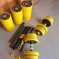 Adjustable Dumbbell Set $150 FIRM