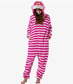 Small: Adult Animal Onesie Halloween Costume,One Piece Cosplay Suit for Women and Men